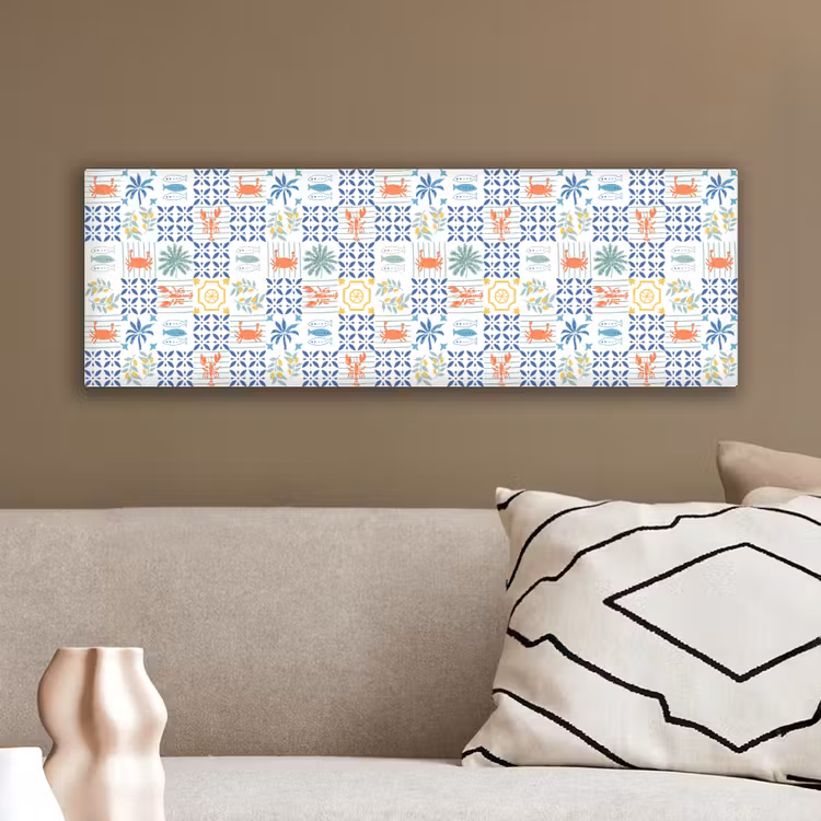 Zee - Sfeer - Mozaïek - Multi canvas 2cm klein 828 -sfeer3