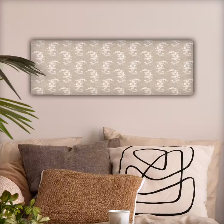Motief - Beige - Linnen canvas 2cm klein 828 -sfeer1