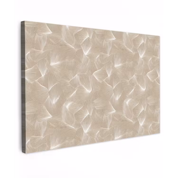 Organisch - Textuur - Beige canvas 2cm klein 34 -z3d