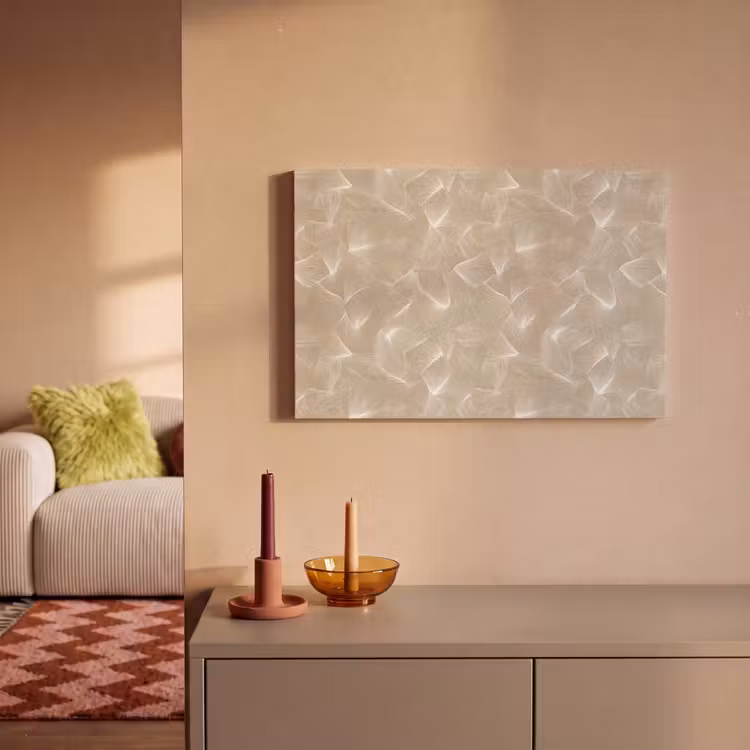Organisch - Textuur - Beige canvas 2cm klein 34 -sfeer1