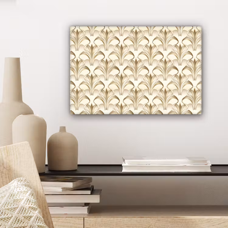Ornament - Barok - Goud canvas 2cm klein 34 -sfeer6