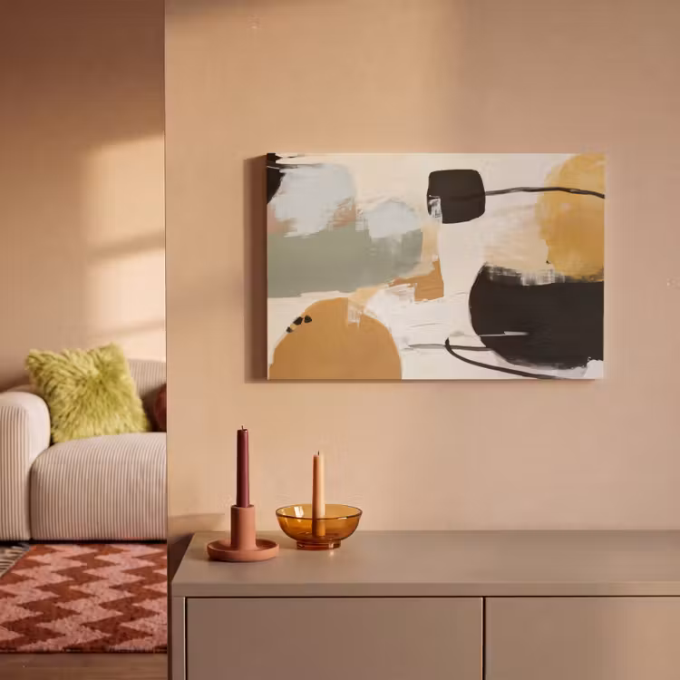 Paint - Abstract - Kleuren canvas 2cm klein -sfeer1