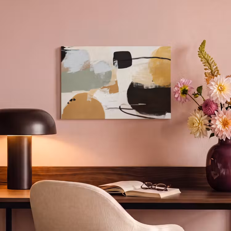 Paint - Abstract - Kleuren canvas 2cm klein -sfeer4