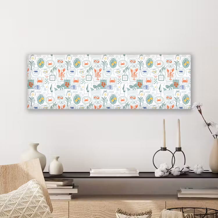Zee - Sfeer - kreeft - Citroen canvas 2cm klein 828 -sfeer6