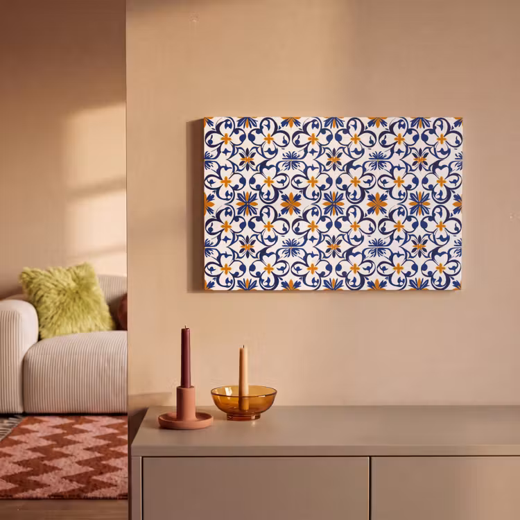 Patroon - Modern - Kleurrijk canvas 2cm klein 34 -sfeer1