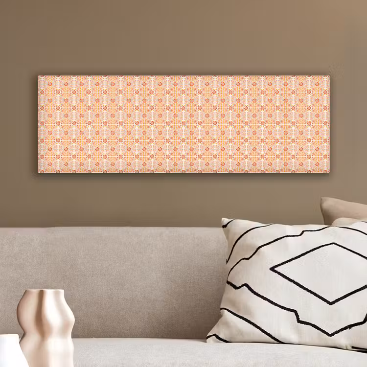 Patroon - Retro - Kleur canvas 2cm klein 828 -sfeer3