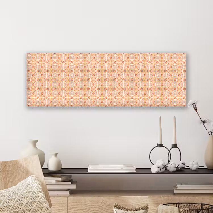 Patroon - Retro - Kleur canvas 2cm klein 828 -sfeer6