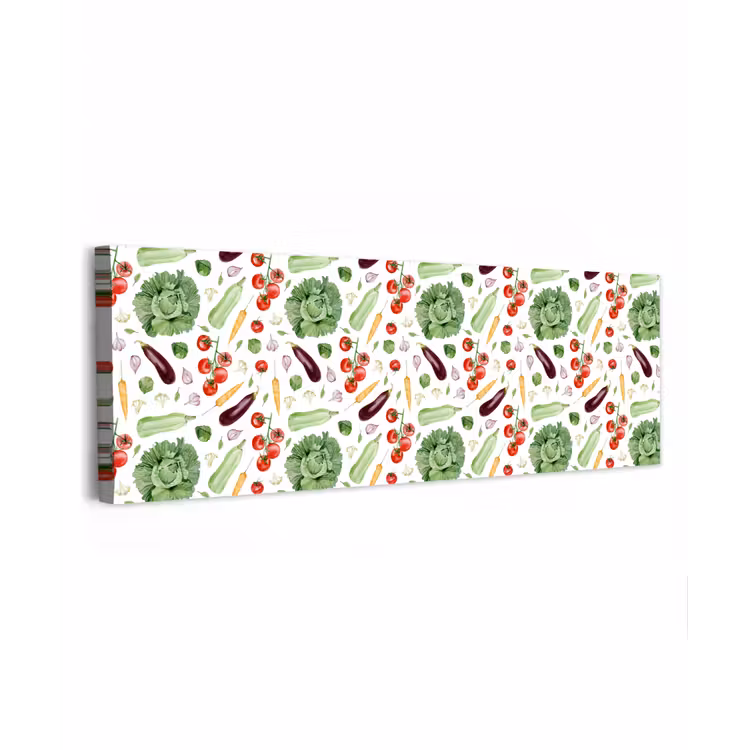 Patroon - Groente - Aquarel canvas 2cm klein 828 -z3d