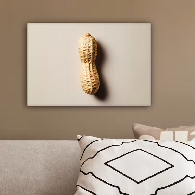 Pinda - Ruw - Beige canvas 2cm klein -sfeer3