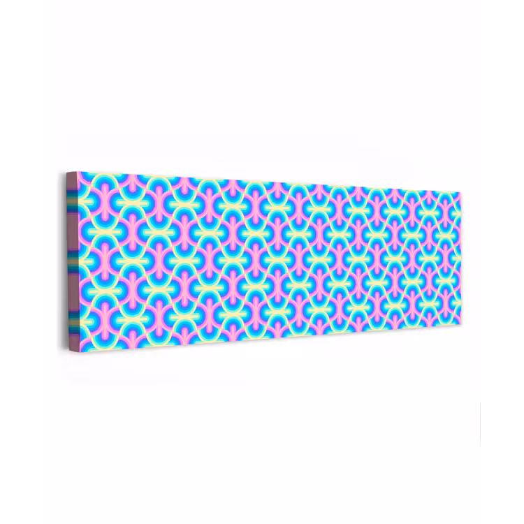 Regenboog - Neon - Kleuren canvas 2cm klein 828 -z3d