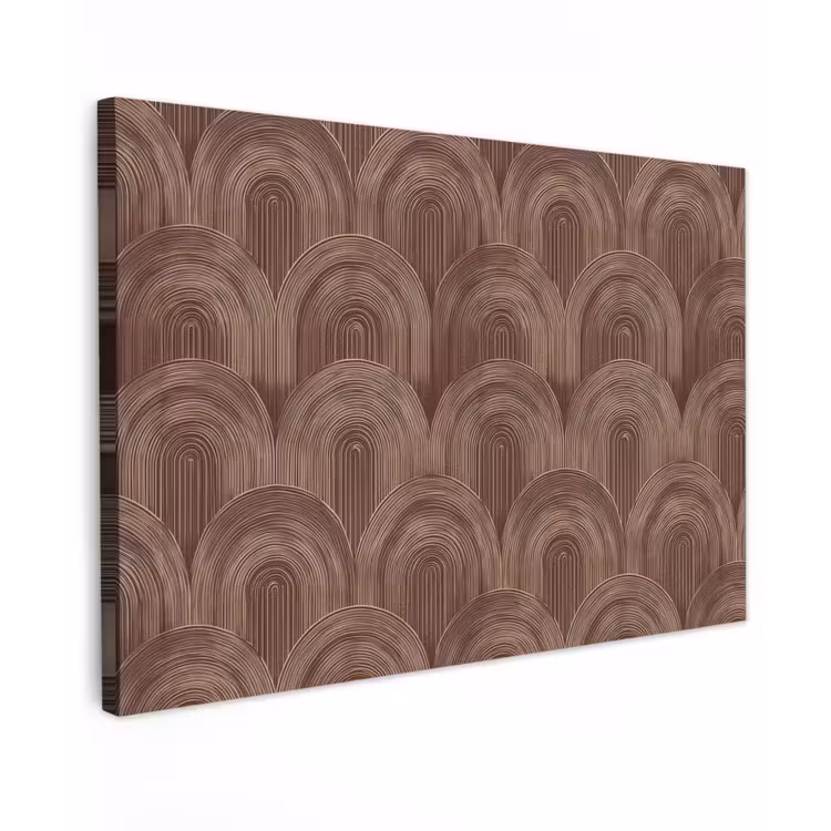 Ritmisch - Effect - Bruin canvas 2cm klein 34 -z3d