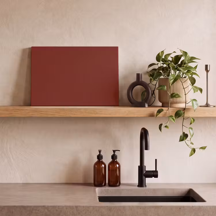 Rustic - Terracotta - Rood canvas 2cm klein 34 -sfeer3