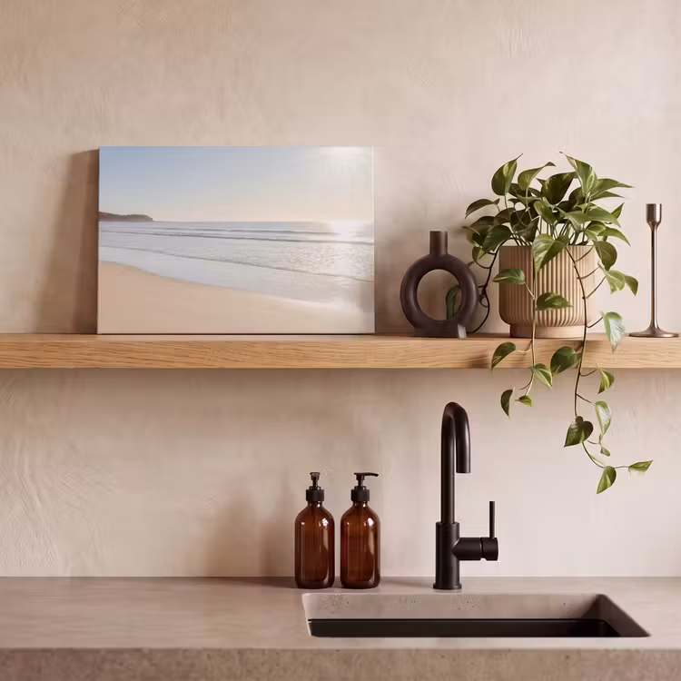 Zee - Zon - Zand canvas 2cm klein -sfeer3