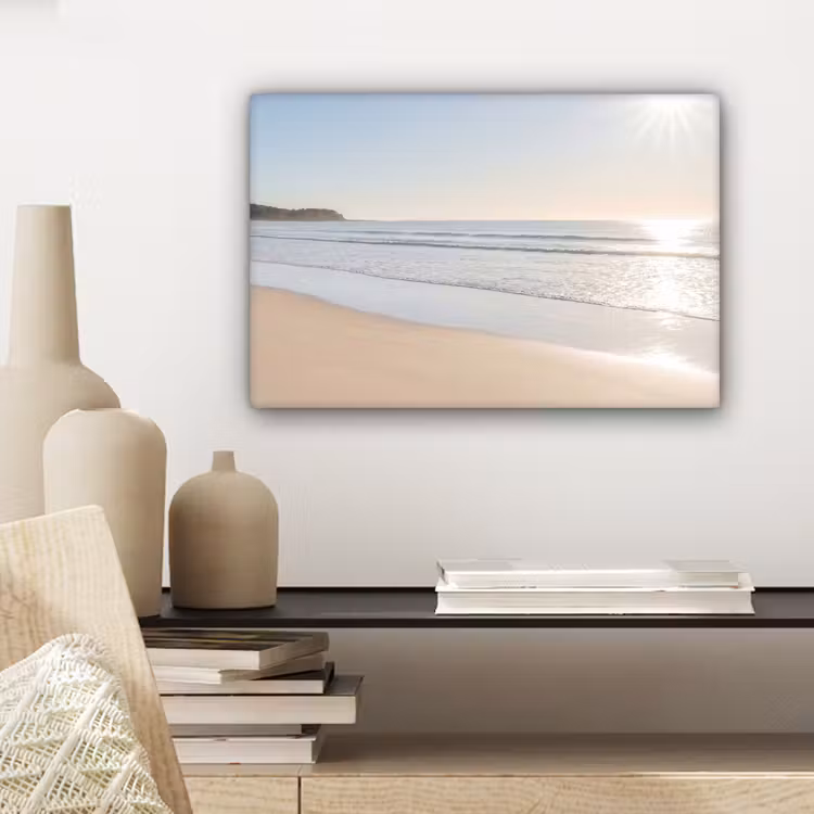 Zee - Zon - Zand canvas 2cm klein -sfeer6