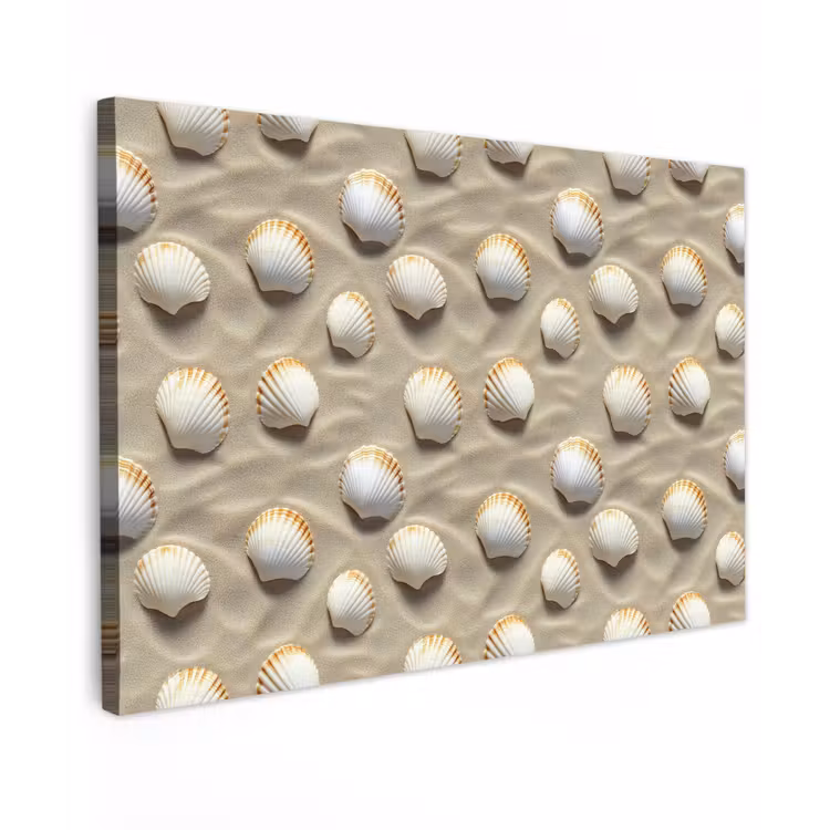 Schelpen - Zand - Maritiem canvas 2cm klein 34 -z3d