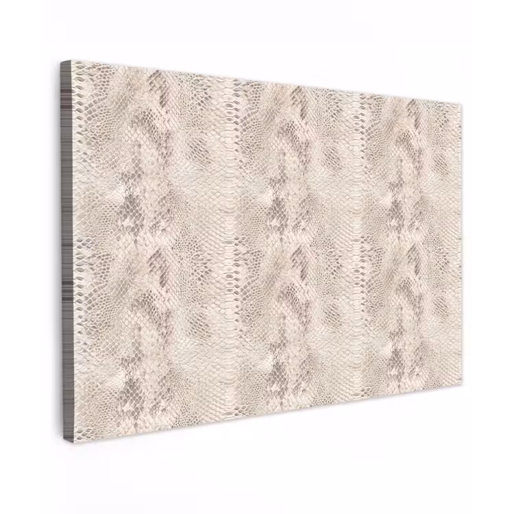 Slang - Patroon - Beige canvas 2cm klein 34 -z3d