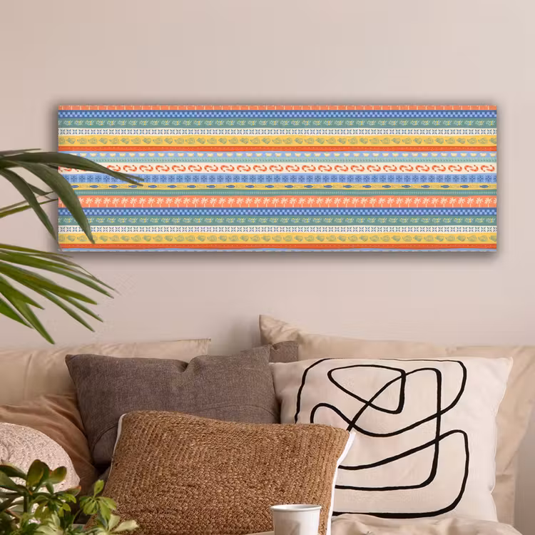 Zee - Sfeer - Oester - Garnaal canvas 2cm klein 828 -sfeer1