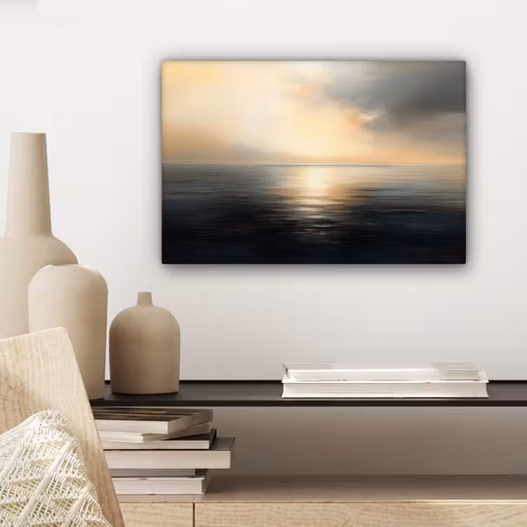 Zon - Horizon - Zee canvas 2cm klein -sfeer6