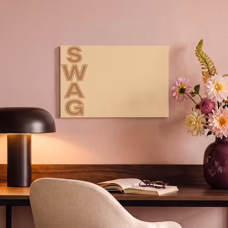 Swag - Bruin - Beige canvas 2cm klein -sfeer4