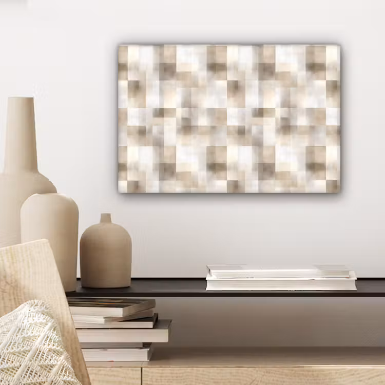 Textuur - Linnen - Beige canvas 2cm klein 34 -sfeer6