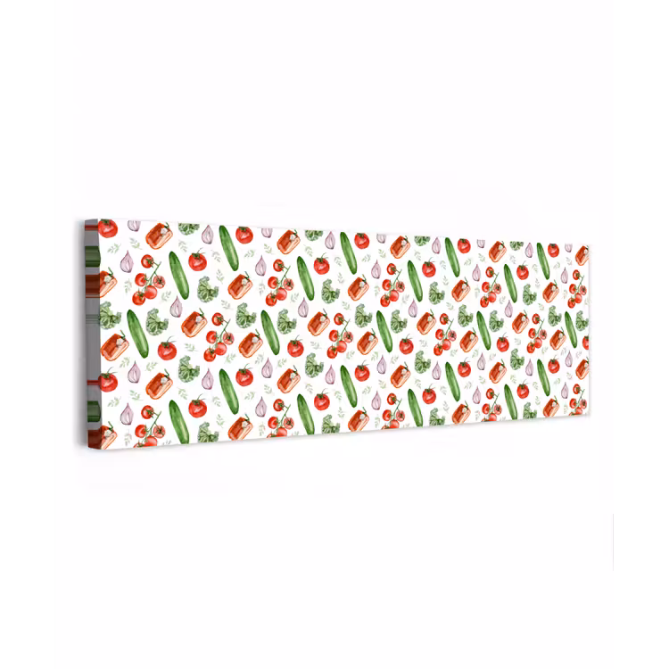 Tomaat - Paprika - Komkommer - Patroon canvas 2cm klein 828 -z3d