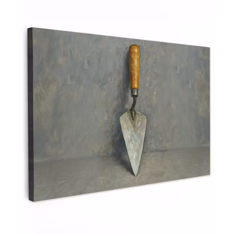 Troffel - Verf - Gereedschap canvas 2cm klein -z3d