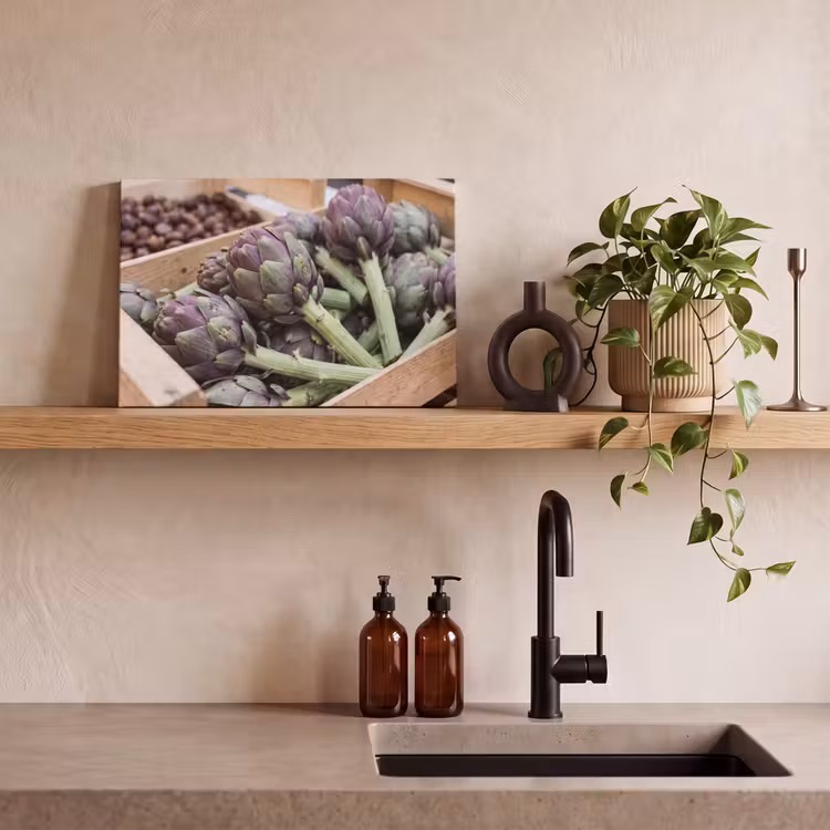 Canvas Print - Vegetables - Market - Fresh - Groenten - Markt - Vers canvas 2cm klein