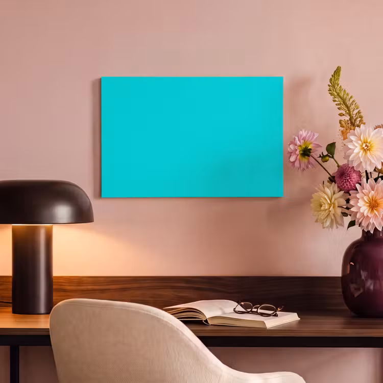 Vivid - Aquamarine - Turkoois canvas 2cm klein 34 -sfeer4