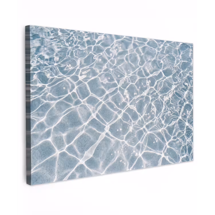 Water - Reflectie - Zonlicht canvas 2cm klein -z3d
