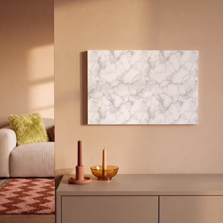 Wit - Marmer - Grijs canvas 2cm klein 34 -sfeer1