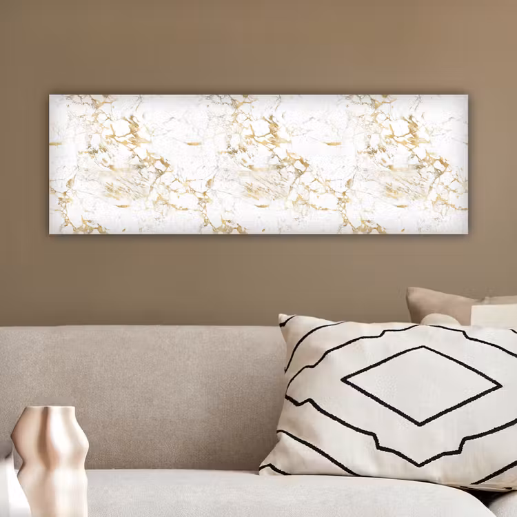 Wit - Marmer - Luxe - Goud canvas 2cm klein 828 -sfeer3