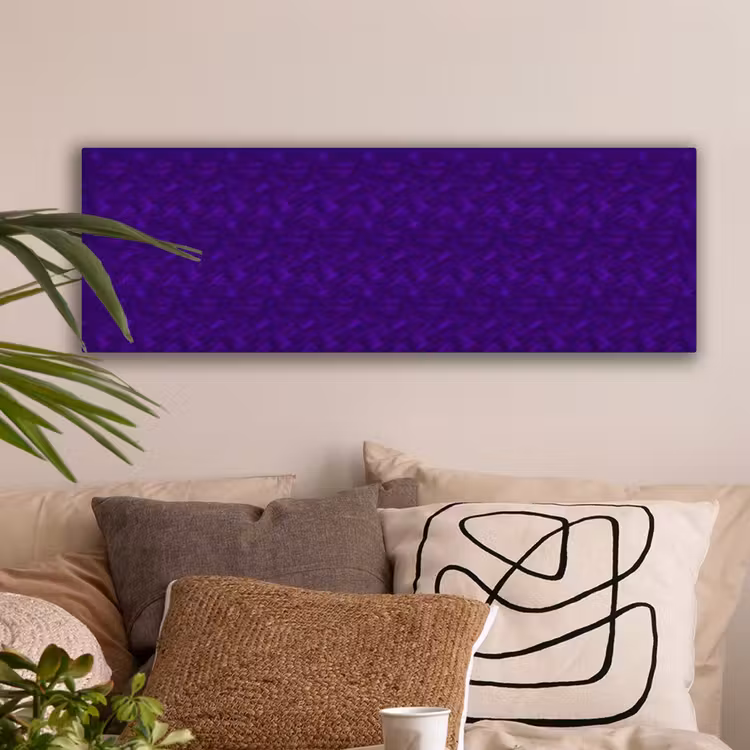 Vleugels - Vogels - Paars canvas 2cm klein 828 -sfeer1