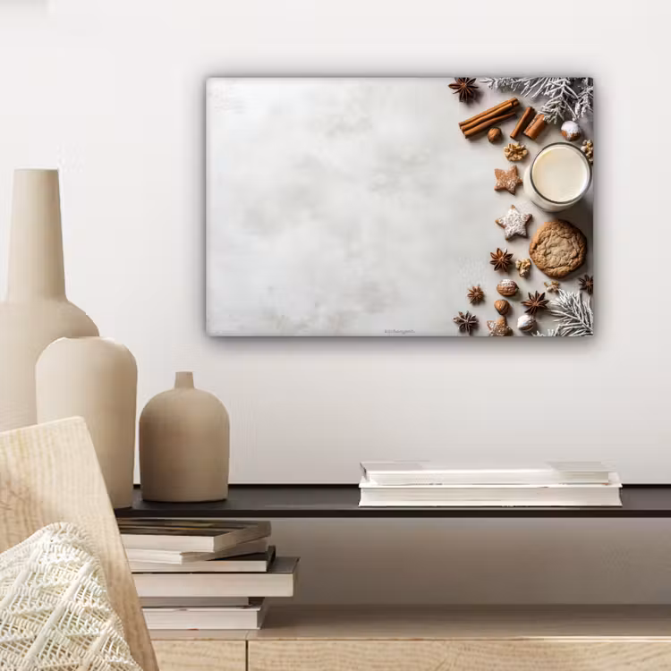 Winter - Kerst - Specerijen - Wit canvas 2cm klein -sfeer6