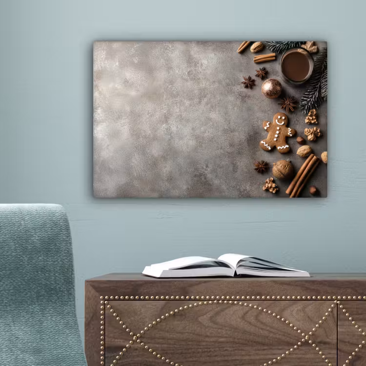 Winter - Kerst - Warm - Eten canvas 2cm klein -sfeer4