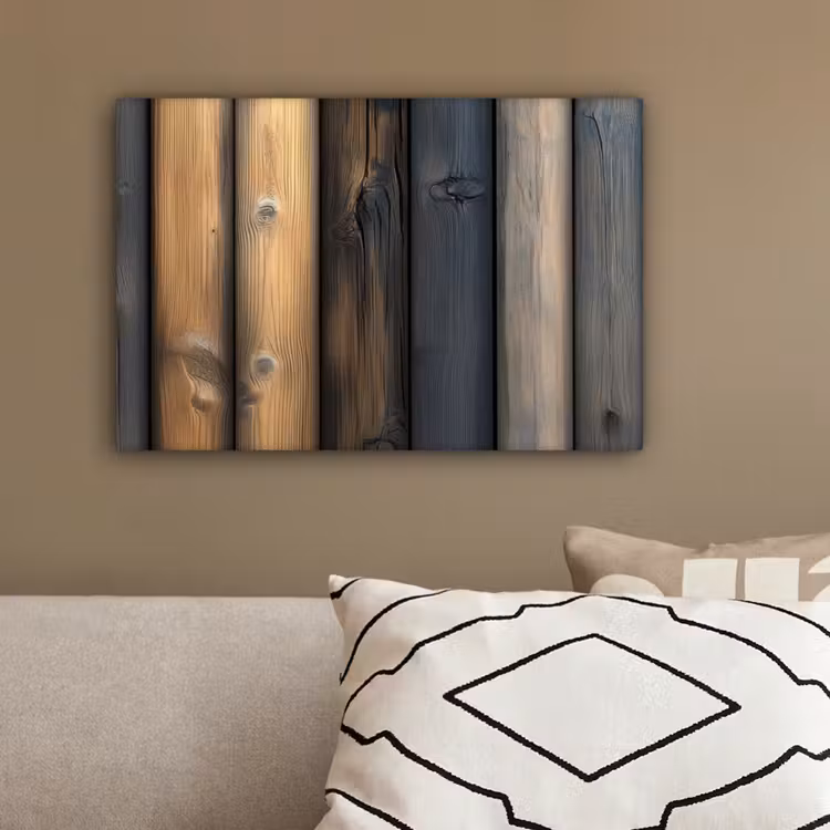 Hout - Planken - Gemengd canvas 2cm klein -sfeer3