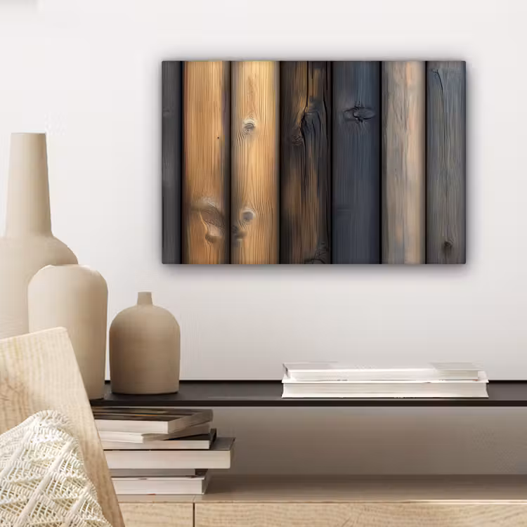 Hout - Planken - Gemengd canvas 2cm klein -sfeer6