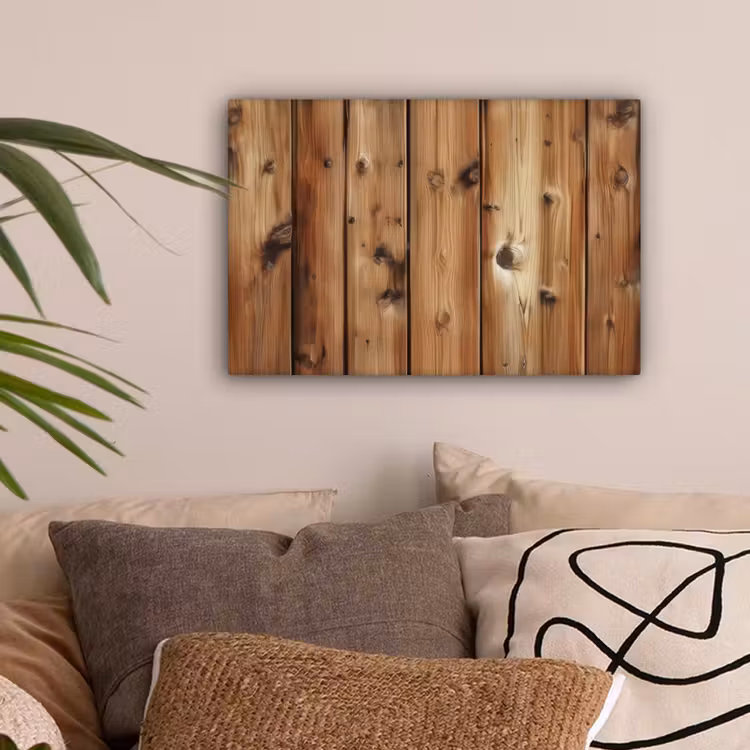 Hout - Planken - Bruin canvas 2cm klein -sfeer1