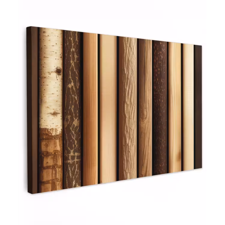 Hout - Planken - Natuurlijk canvas 2cm klein -z3d