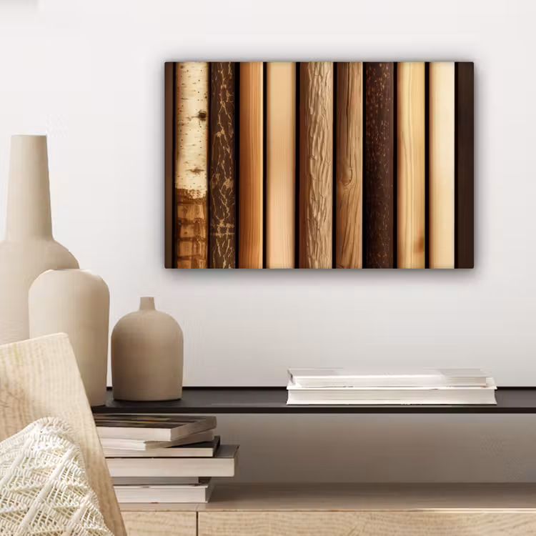 Hout - Planken - Natuurlijk canvas 2cm klein -sfeer6