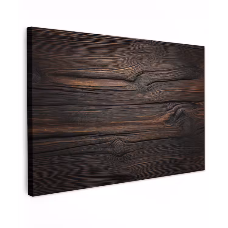 Hout - Grillige nerven canvas 2cm klein -z3d
