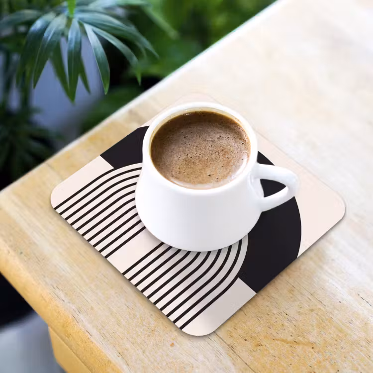 Coaster - Abstract - Arch - Modern - Abstract - Boog - Modern onderzetter kurk middel