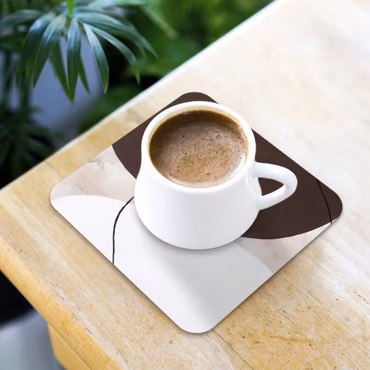 Coaster - Abstract - Forms - Modern - Abstract - Vormen - Modern onderzetter kurk middel