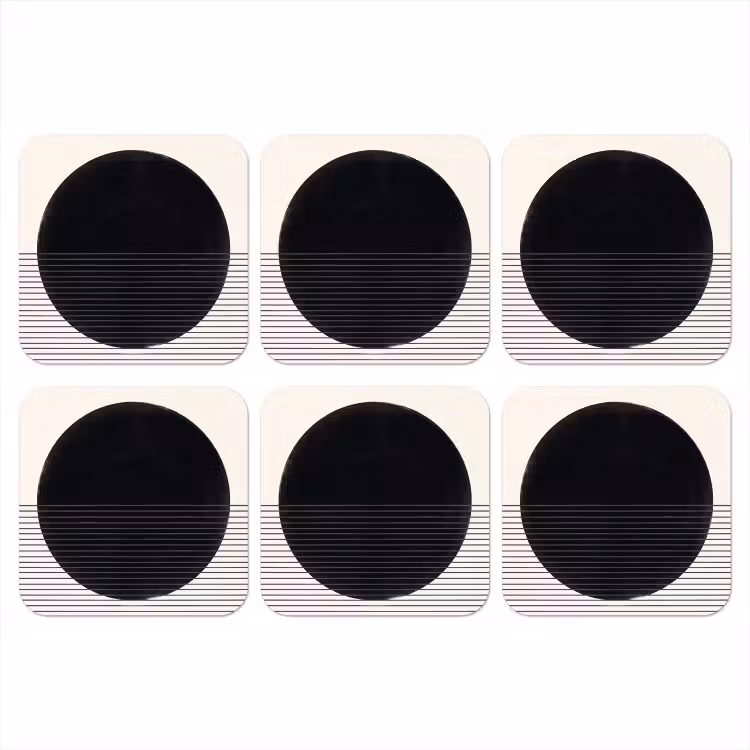 Coaster - Circle - Lines - Abstract - Cirkel - Lijnen - Abstract onderzetter kurk middel