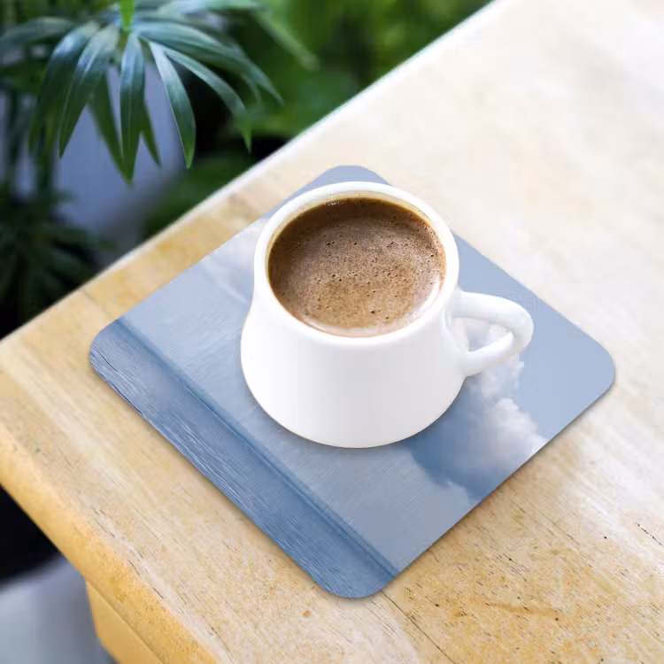 Coaster - Cloud - Rain - Nature - Wolk - Regen - Natuur onderzetter kurk middel