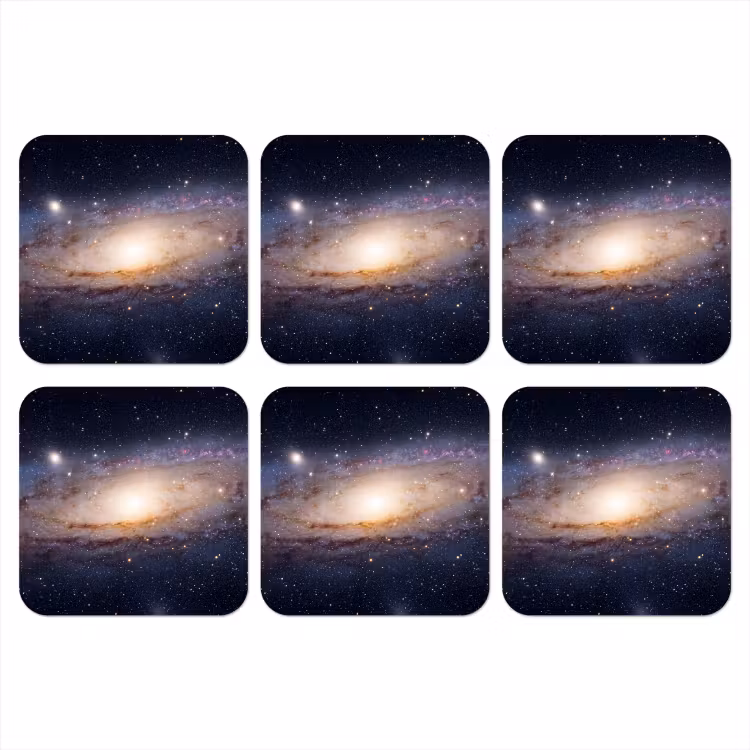 Coaster - Galaxy - Space - Cosmos - Sterrenstelsel - Ruimte - Kosmos onderzetter kurk middel