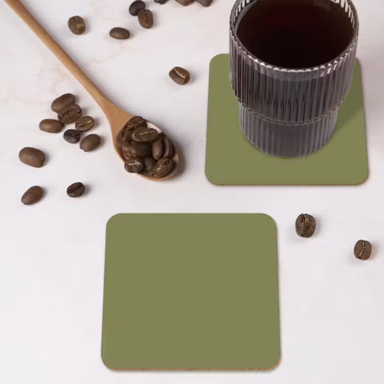 Herbal - Matcha - Groen onderzetter kurk middel 366 -sfeer2
