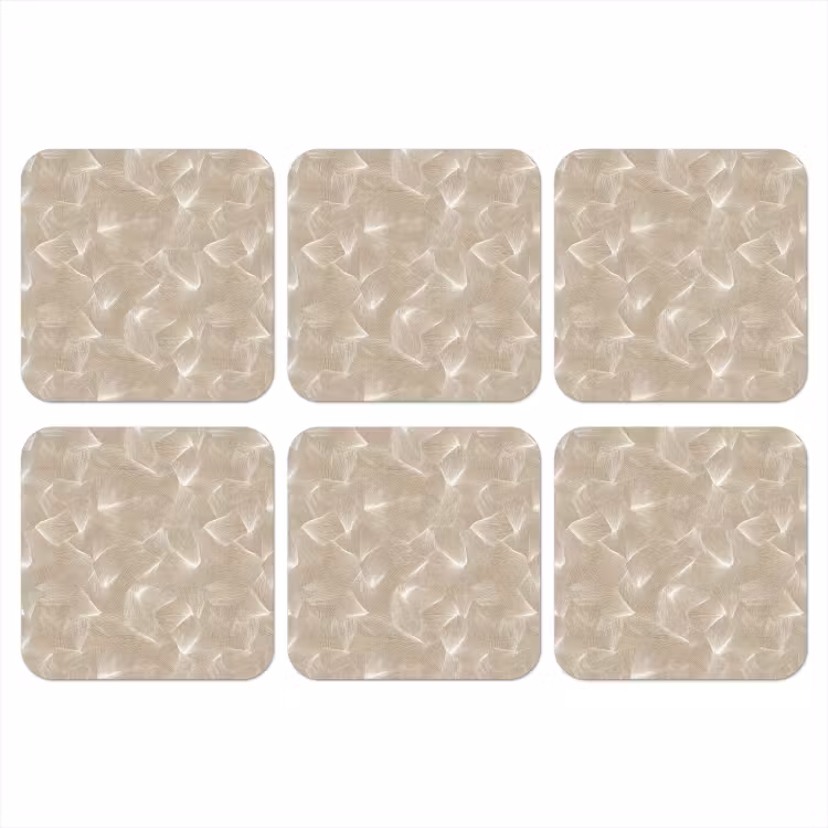 Organisch - Textuur - Beige onderzetter kurk middel 366 -3d