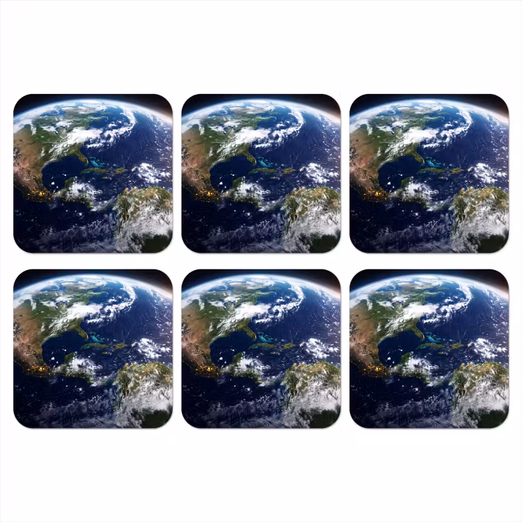 Coaster - Planet - Space - Cosmos - Planeet - Ruimte - Kosmos onderzetter kurk middel
