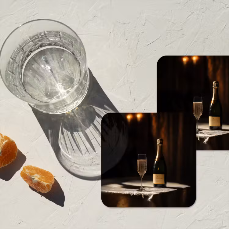 Prosecco - Bubbels - Sfeervol - Drank onderzetter kurk middel -sfeer4
