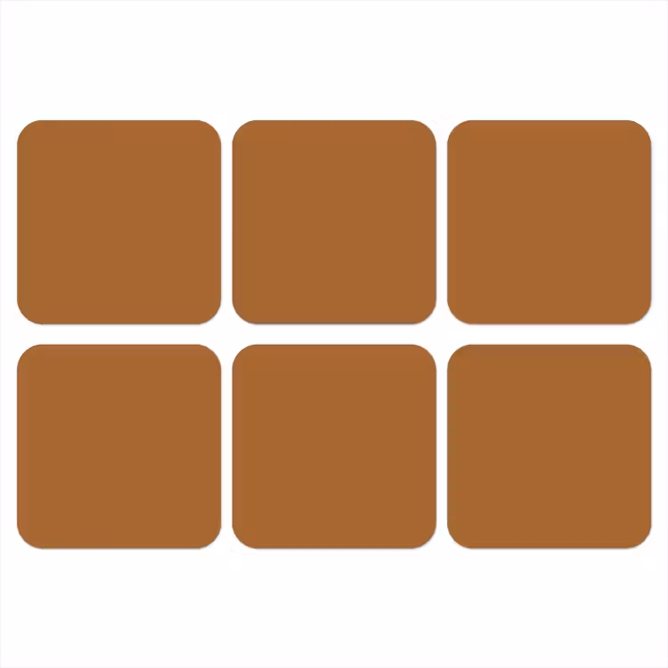 Spiced - Cinnamon - Bruin onderzetter kurk middel 366 -3d